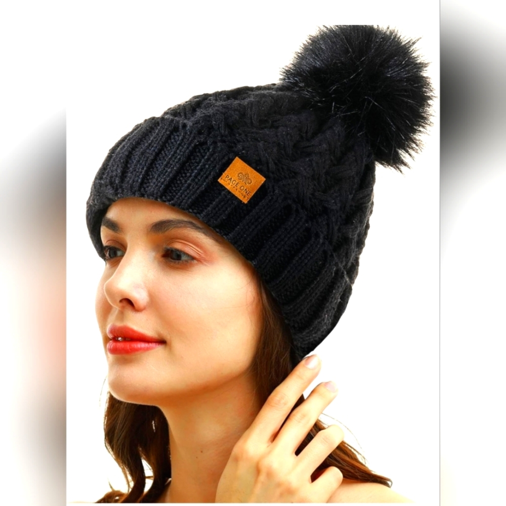 Page One Women's Cable Beanie